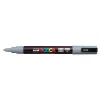 Dekormarker, 0,9-1,3 mm, UNI "Posca PC-3M", palaszürke