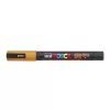 Dekormarker, 0,9-1,3 mm, UNI"Posca PC-3ML", fényes narancs