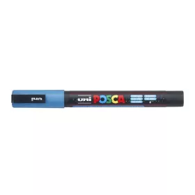   Dekormarker, 0,9-1,3 mm, UNI"Posca PC-3ML", fényes világoskék