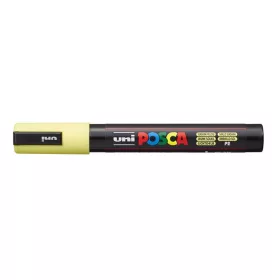   Dekormarker, 1,8-2,5 mm, UNI "Posca PC-5M", napsárga