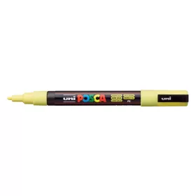   Dekormarker, 0,9-1,3 mm, UNI "Posca PC-3M", napsárga