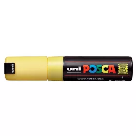 Dekormarker, 4,5-5,5 mm, UNI "Posca PC-7M", sárga