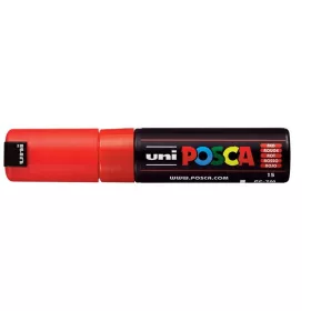 Dekormarker, 4,5-5,5 mm, UNI "Posca PC-7M", piros