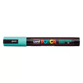   Dekormarker, 1,8-2,5 mm, UNI "Posca PC-5M", tengerzöld