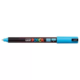   Dekormarker, 0,7 mm, UNI "Posca PC-1MR", világoskék