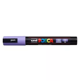   Dekormarker, 1,8-2,5 mm, UNI "Posca PC-5M", halványlila