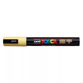   Dekormarker, 1,8-2,5 mm, UNI "Posca PC-5M", szalmasárga