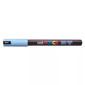 Dekormarker, 0,7 mm, UNI "Posca PC-1MR", jégkék