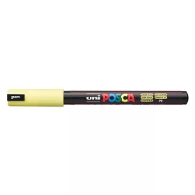 Dekormarker, 0,7 mm, UNI "Posca PC-1MR", napsárga