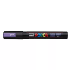   Dekormarker, 1,8-2,5 mm, UNI "Posca PC-5M", metállila