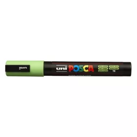   Dekormarker, 1,8-2,5 mm, UNI "Posca PC-5M", zöldalma