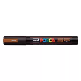 Dekormarker, 1,8-2,5 mm, UNI "Posca PC-5M", bronz