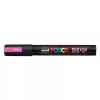 Dekormarker, 1,8-2,5 mm, UNI "Posca PC-5M", fluor rózsaszín