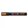 Dekormarker, 1,8-2,5 mm, UNI "Posca PC-5M", fluor narancs