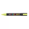 Dekormarker, 1,8-2,5 mm, UNI "Posca PC-5M", fluor sárga