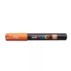   Dekormarker, 0,7-1,0 mm, UNI "Posca PC-1M", narancs