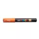 Dekormarker, 0,7-1,0 mm, UNI "Posca PC-1M", narancs