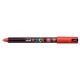 Dekormarker, 0,7 mm, UNI "Posca PC-1MR", piros