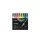 Dekormarker készlet, 0,9-1,3 mm, UNI "Posca PC-3M", 8 különböző pasztell szín