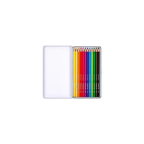 Színes ceruza készlet, hatszögletű, STAEDTLER® "146M", 12 különböző metál szín