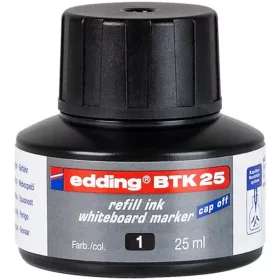   Utántöltő tábla- és flipchart markerhez, EDDING "BTK 25", fekete