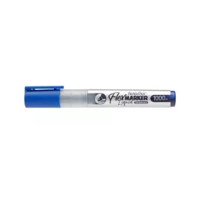   Táblamarker, 2,5 mm, kúpos, FLEXOFFICE "WB016", kék