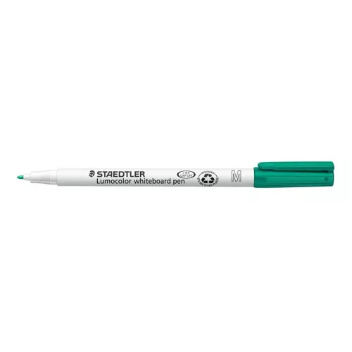 Táblamarker, 1 mm, M, kúpos, STAEDTLER "Lumocolor 301", zöld