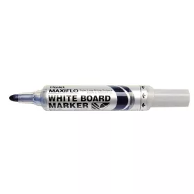   Táblamarker, 2,5 mm, kúpos, PENTEL "Maxiflo MWL5M", kék