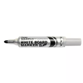   Táblamarker, 2,5 mm, kúpos, PENTEL "Maxiflo MWL5M", fekete