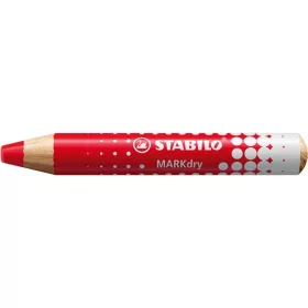   Táblaceruza fehértáblához, flipchartpapírhoz, kúpos, STABILO "MARKdry", piros
