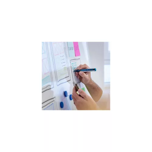 Tábla- és flipchart marker, 2-3 mm, kúpos, SCHNEIDER "Maxx 290", magenta