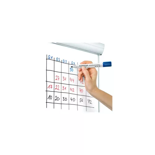 Táblamarker, 2 mm, kúpos, STAEDTLER "Lumocolor® 351", kék