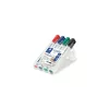 Táblamarker készlet, 2 mm, kúpos, STAEDTLER "Lumocolor® 351", 4 különböző szín