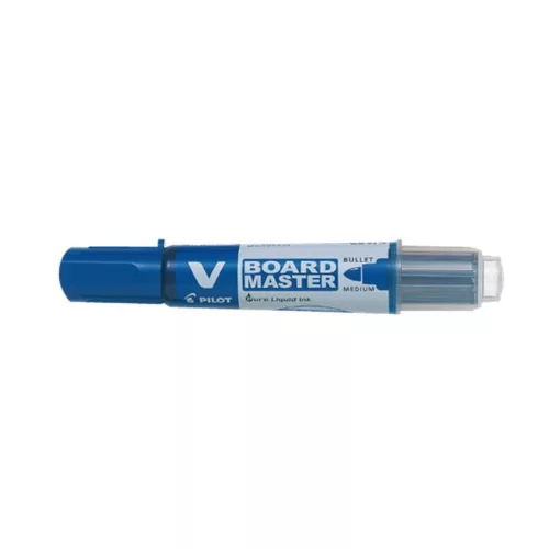 Táblamarker, 2,3 mm, kúpos, PILOT "V-Board Master", kék