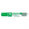 Táblamarker, 2,2-5,2 mm, vágott, PILOT "V-Board Master", zöld