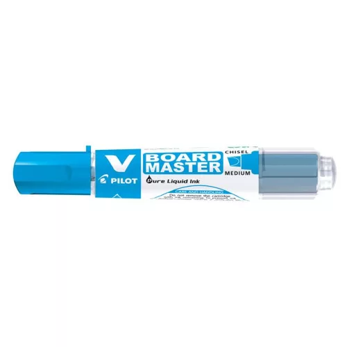 Táblamarker, 2,2-5,2 mm, vágott, PILOT "V-Board Master", kék