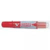 Táblamarker, 2,2-5,2 mm, vágott, PILOT "V-Board Master", piros