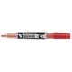 Táblamarker, 1,3 mm, EF, kúpos, PILOT "V-Board Master S", piros