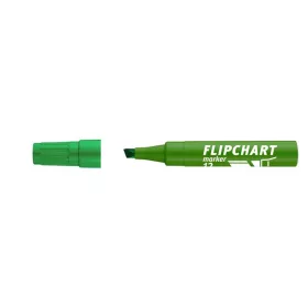   Flipchart marker, 1-4 mm, vágott, ICO "Artip 12 ", zöld