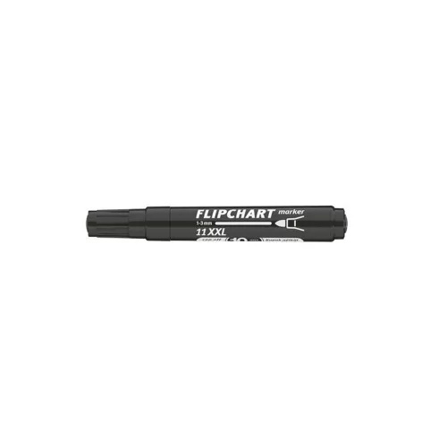Flipchart marker, 1-3 mm, kúpos, ICO "Artip 11 XXL", fekete