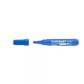   Flipchart marker, 1-4 mm, vágott, ICO "Artip 12 XXL", kék
