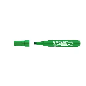   Flipchart marker, 1-4 mm, vágott, ICO "Artip 12 XXL", zöld