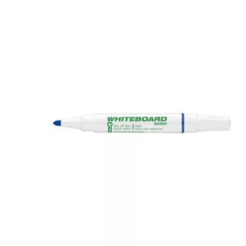 Tábla- és flipchart marker, 1-3 mm, antibakteriális, kúpos, ICO "11 XXL", kék