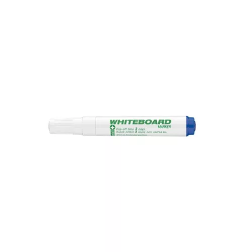 Tábla- és flipchart marker, 1-3 mm, antibakteriális, kúpos, ICO "11 XXL", kék