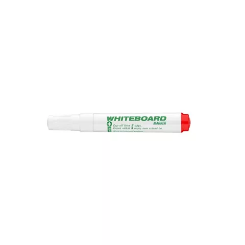 Tábla- és flipchart marker, 1-3 mm, antibakteriális, kúpos, ICO "11 XXL", piros