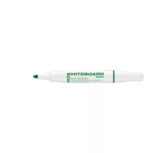 Tábla- és flipchart marker, 1-3 mm, antibakteriális, kúpos, ICO "11 XXL", zöld