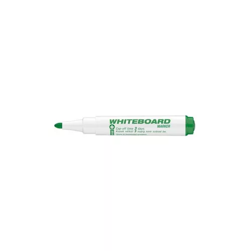 Tábla- és flipchart marker, 1-3 mm, antibakteriális, kúpos, ICO "11 XXL", zöld