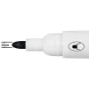 Táblamarker, kúpos hegyű, 2 mm, NOBO "Glide", fekete
