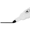 Táblamarker, kúpos hegyű, 2 mm, NOBO "Glide", fekete