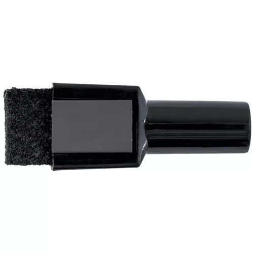 Táblamarker, kúpos hegyű, 2 mm, mágneses kupakkal, NOBO, fekete